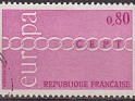 France 1970 Europe - C.E.P.T 80 ¢ Multicolor Scott 1272. Francia 1272. Uploaded by susofe